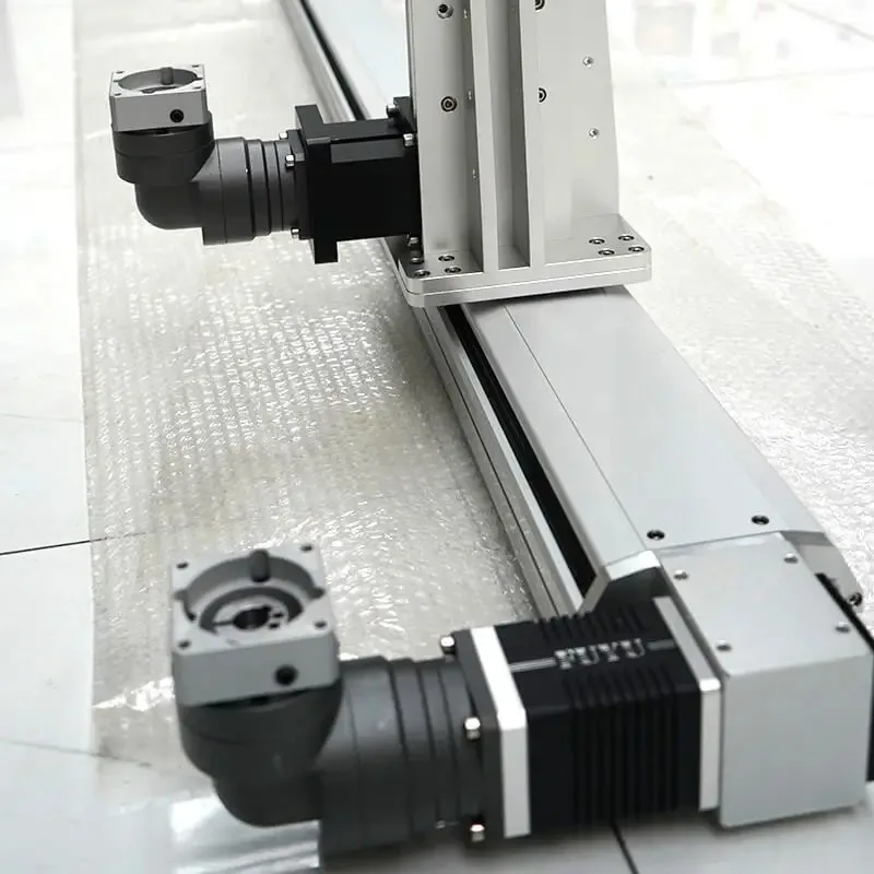 2025Belt Driven Actuator Linear Motion Vertical XY Stage 2 Axis Motorized Table