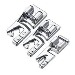 3 PCS Narrow Rolled Hem Sewing Machine Presser Foot Set for Household Multi-Function Sewing Machines Accessories (3mm, 4mm, 6mm)