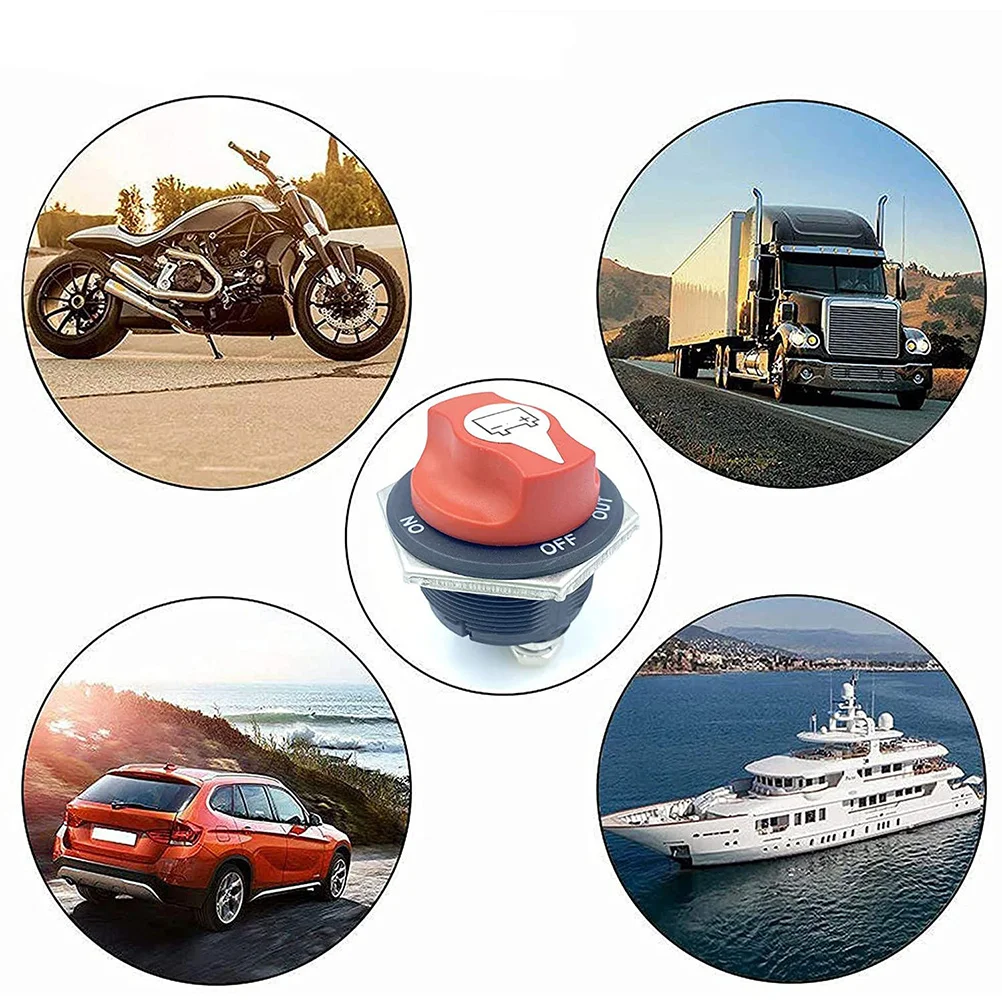 

1Set Heavy Duty Disconnect Waterproof Cutoff for Rv Car Boat Atv Marine 12-24V Power Kill