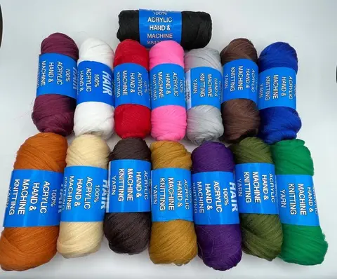 Estensione sintetica dei capelli di lana brasiliana per le donne Torsione senegalese africana a bassa temperatura Faux Locs Avvolge i capelli intrecciati Jumbo