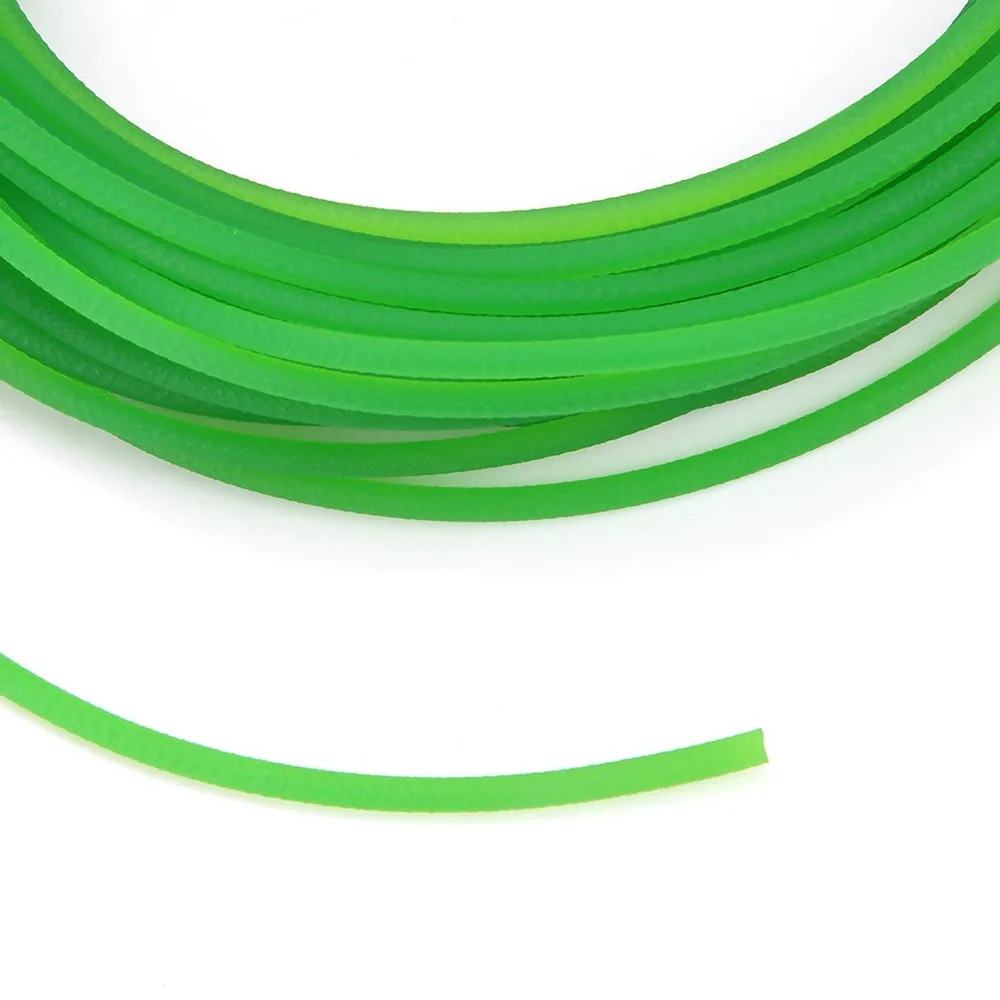 Rough Surface Polyurethane Round Belt 10m Length 32.8Ft Length Round Belting Belt High-Performance 6mm Diameter