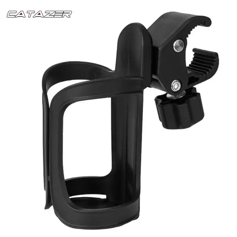 Baby Stroller Cup Holder Milk Bottle Cart Rack Bottle Cage Universal 360 Rotatable Cup Holder for Pram Stroller Carrying Case