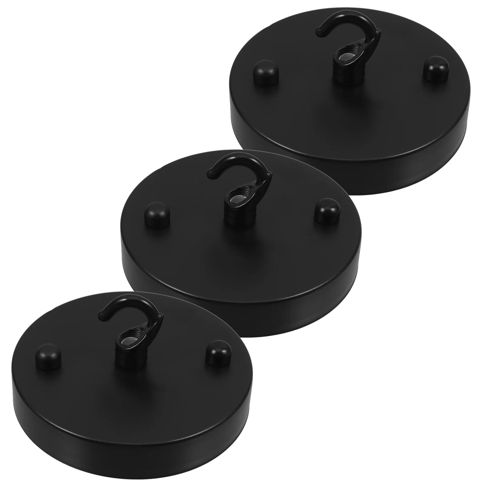 

3pcs Chandelier Plate Iron Pendant Light Kit Ceiling Light Canopy Mounting Base For Pendant Lights Fixture Hardware Kit