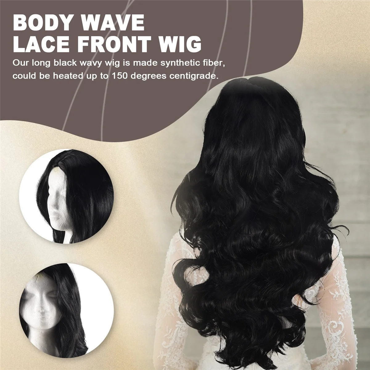 AT77 Körperwelle Lace Front Perücke Natürlicher Haaransatz Körperwelle Echthaarperücken Brasilianische vorgezupfte Lace Front Echthaarperücken