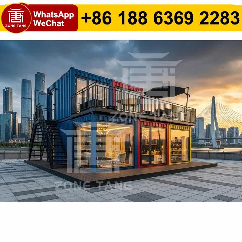 

Prebuilt Homes Vacation Retreat Multi Purpose Anti Rust Space Saving Design Flat Pack Home Prefab Home Quick Deploy Convenient