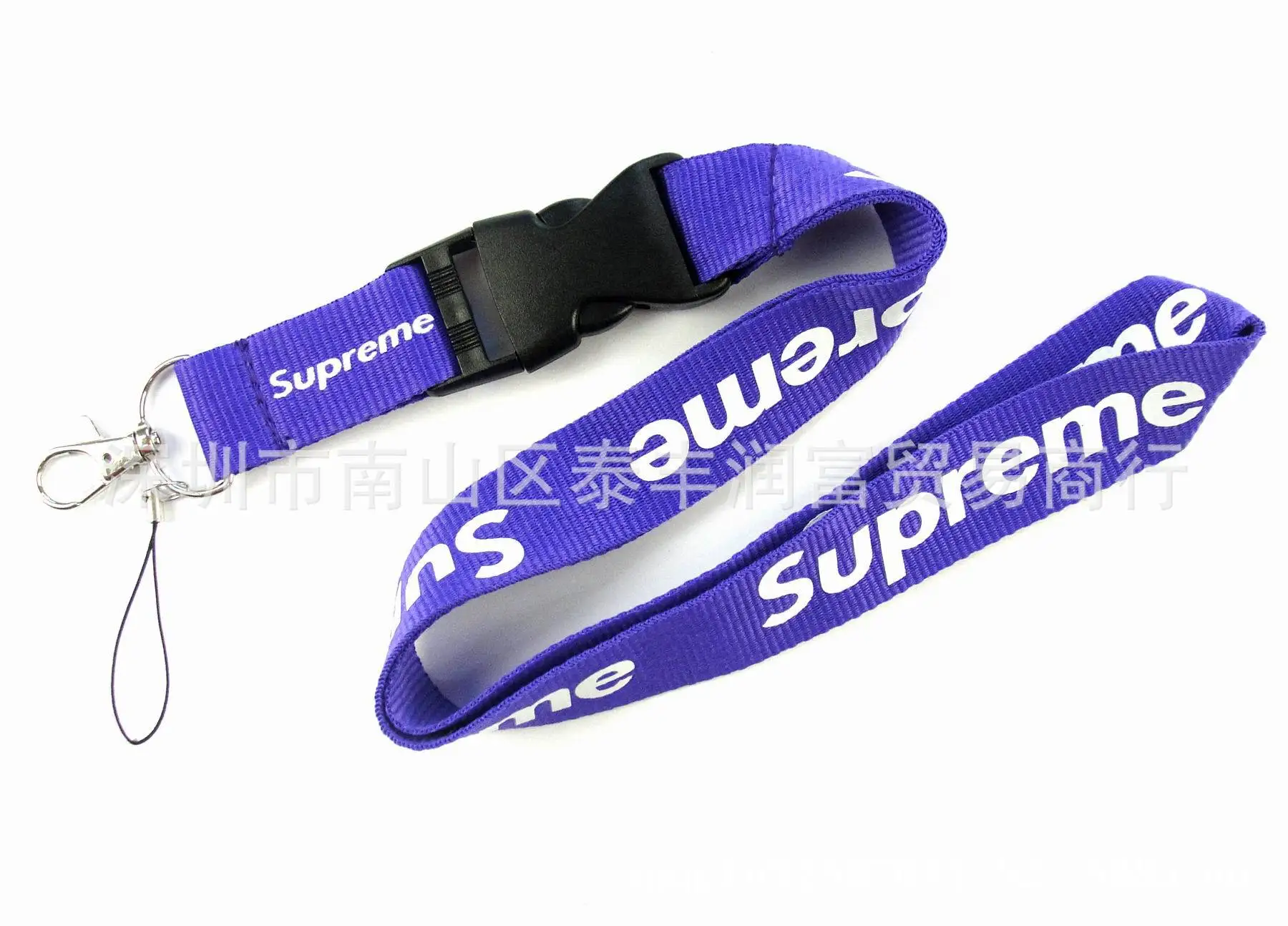 Hot sports logo card holder mobile phone lanyard key chain work certificate lanyard buckle lanyard