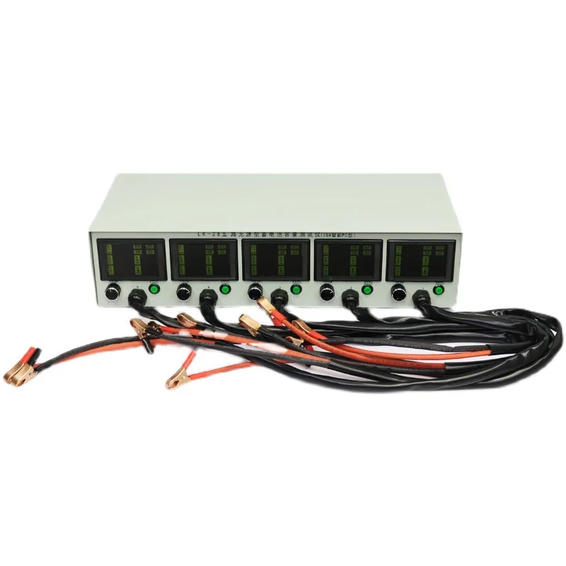 Electric vehicle battery tester 12V16 unplugged full-screen 20A battery meter