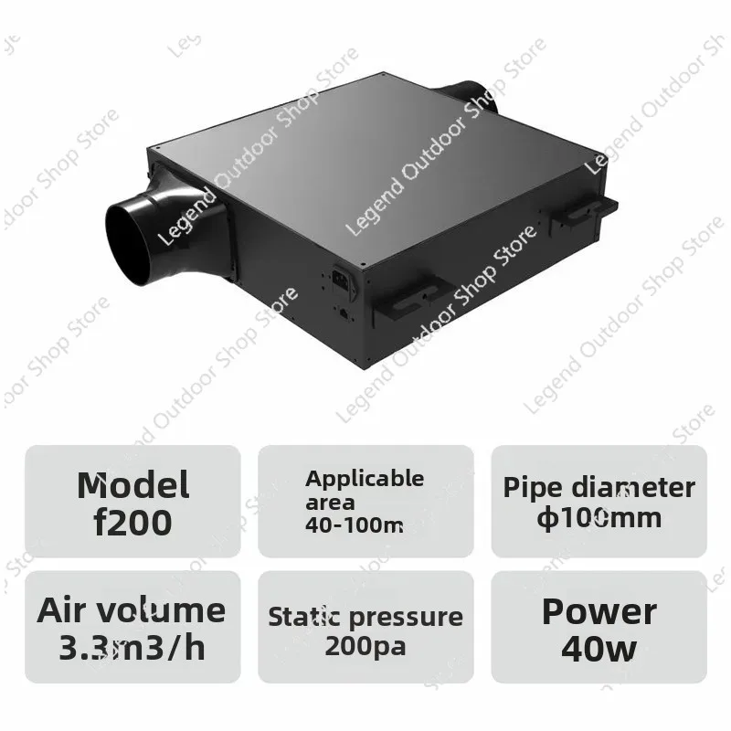 

2025 Hot Saleceiling Purification Fresh Air System, Silent Duct Fresh Air Indoor One-way Flow Fresh Air Fan