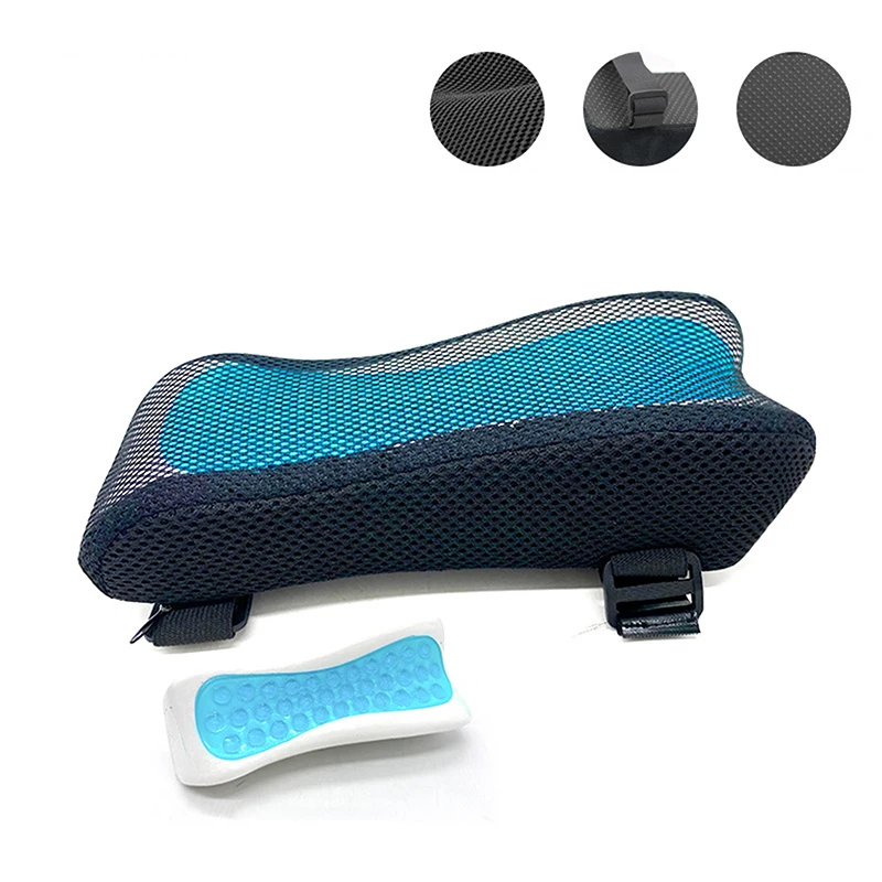 Almohadilla para Reposabrazos de Silla, cojín de soporte de espuma viscoelástica para el hogar y la Oficina