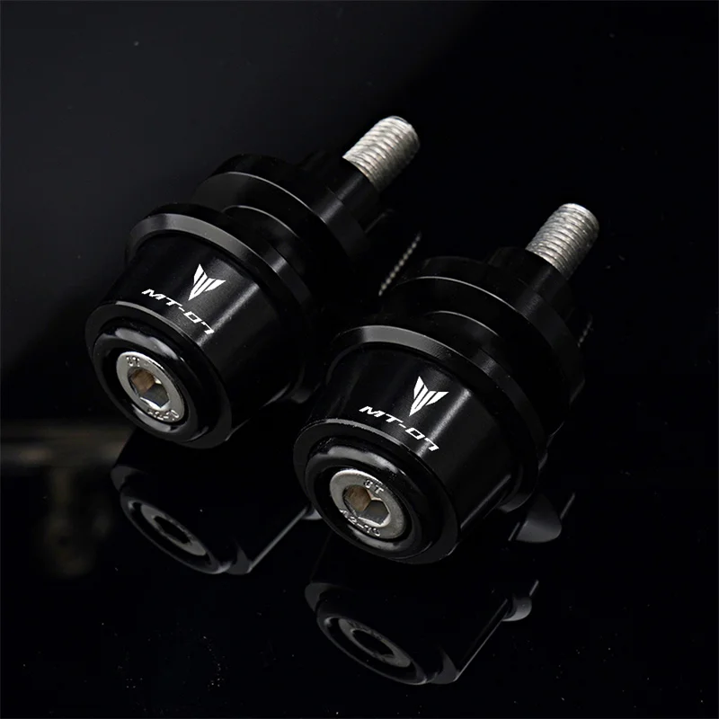 Mt07 para yamaha fz07 MT-07 mt fz 07 2014 2025 novos acessórios da motocicleta swingarm slider carretéis 6mm parafusos de suporte