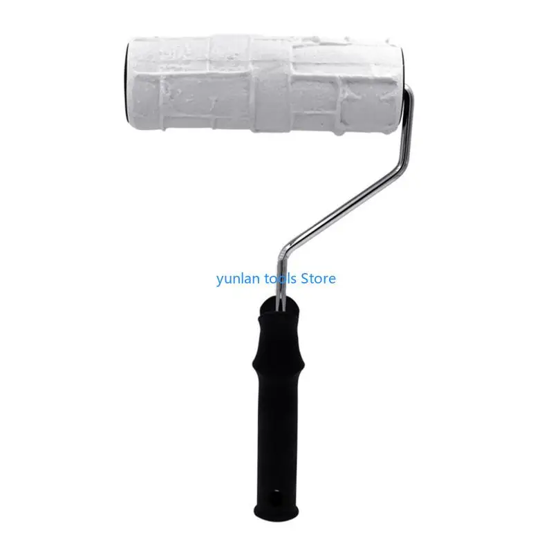 50LB Decorative Paint Roller Pattern Embossing Texture Painting Tools For Wall Rubber
