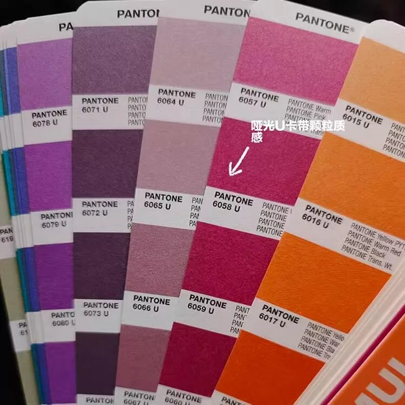 Free shipping 2390 solid PANTONE Color Card Spot Color Matte Series Formula Color Guide Chip shade Book Solid Uncoated GG1602B