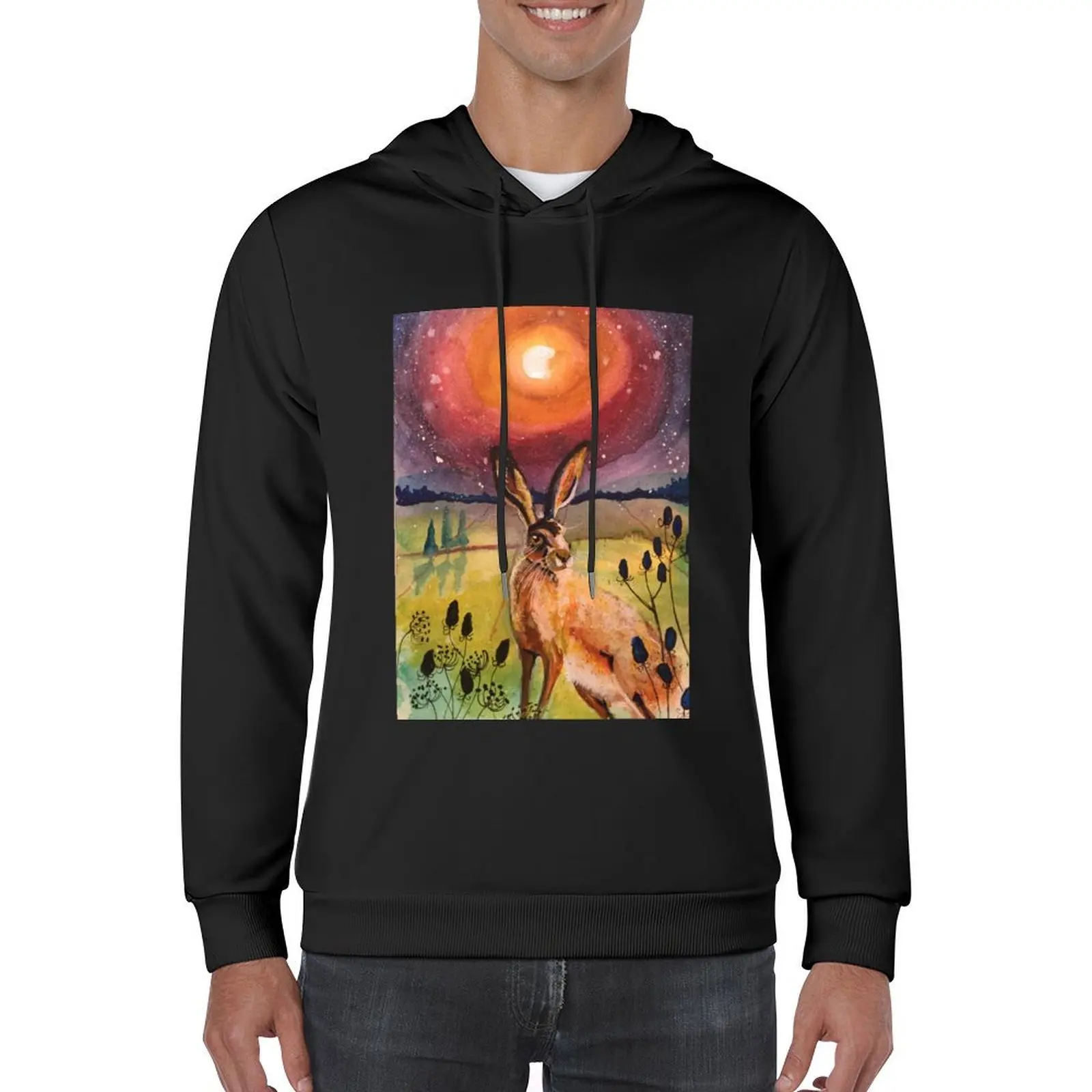 Bigwig هوديي ملابس على الطراز الكوري للرجال ملابس أنيمي قميص بقلنسوة للرجال جودة عالية #5