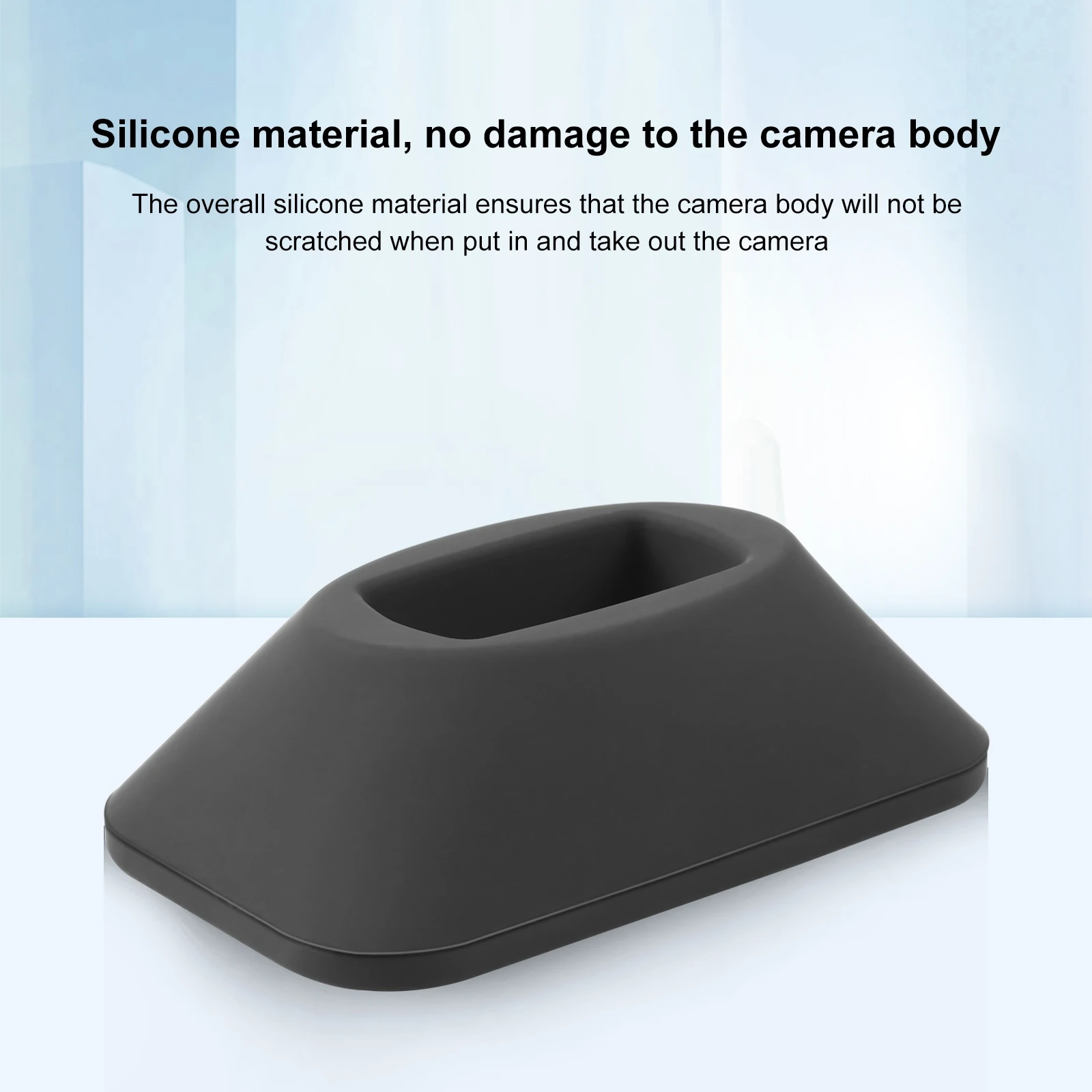 PULUZ Silicone Base Desktop Stand For Insta360 X3 Sport Camera Accessories