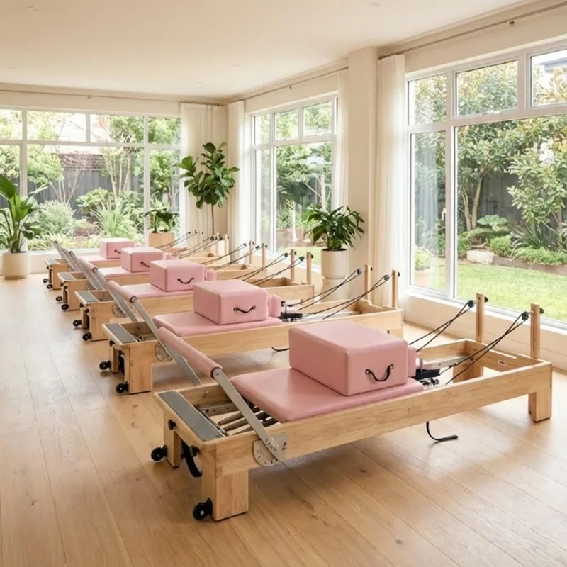 

Reformer Pilates Machine Woodend Oak Reformer Wood Pilates-reformer Cama De Pilates