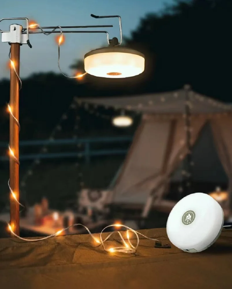 LEDキャンプ用リール型ストリップライト 10M 雰囲気照明 - Hunting Outdoor Decor のレビューと価格