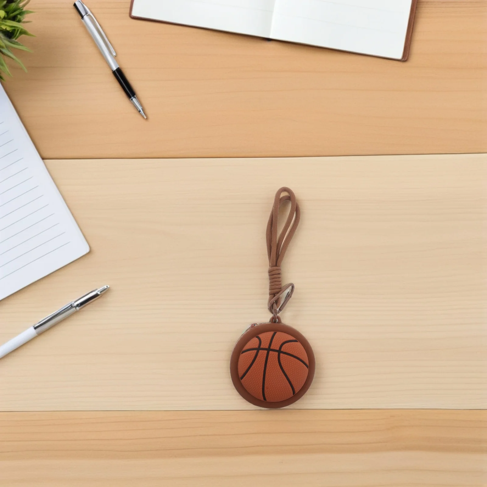 محفظة صغيرة من السيليكون لكرة السلة للعملات المعدنية، محفظة تغيير صغيرة لسماعات الأذن، مفاتيح، حامل البطاقة، حقيبة تنظيم محمولة لمحبي الرياضة #6