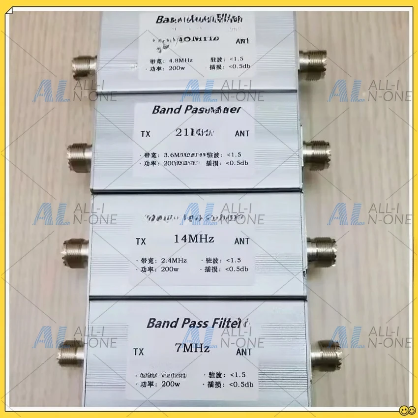 Shortwave 7MHz 14MHz 18MHz 21MHz 24MHz 27.5MHz 28MHz High Isolation Filter BPF anti-interference increase sensitivity