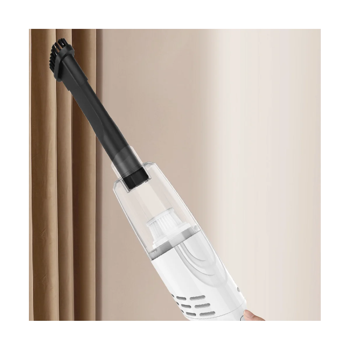 

3 in 1 Car Vacuum Cleaner 8000PA Super Suction Household Portable Rechargeable Handheld Keyboard Vacuum Cleaner White