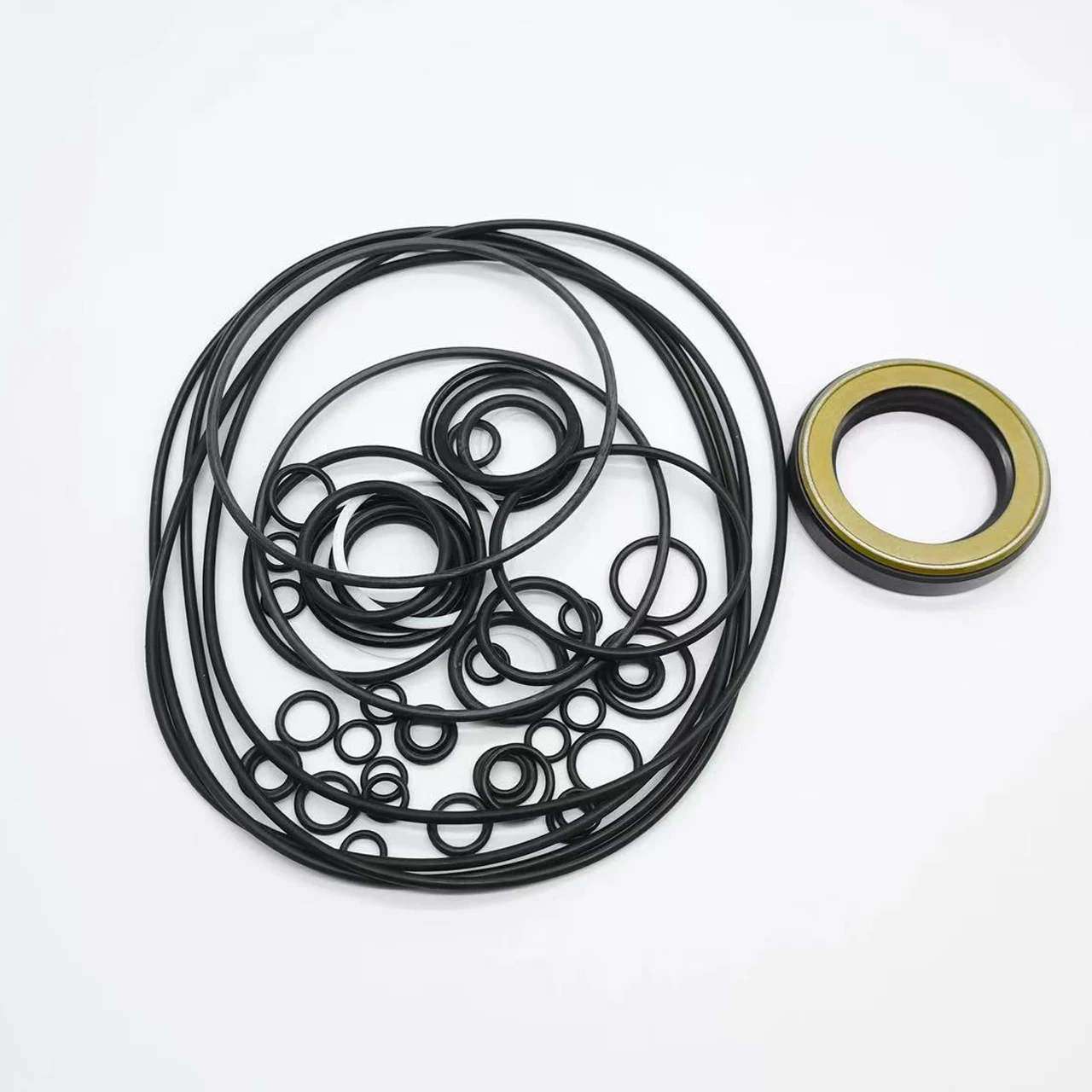 

High Quality SK200-8 Hydraulic Main Pump Service Seal Kit Repair Seals for Kobelco Excavator Rubber Oil Seal