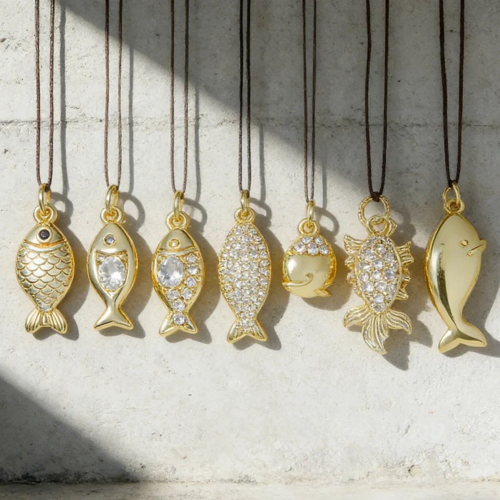 5Pcs Pendants Sparkling Exquis - Vintage Fashion Jewelry Necklaces ulasan dan harga
