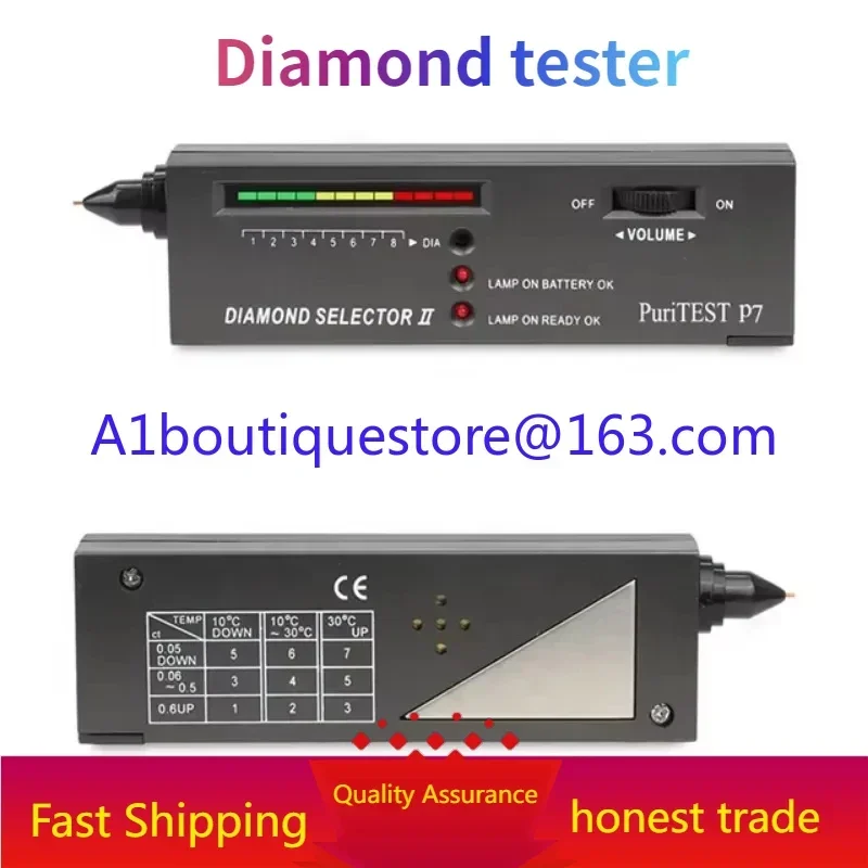 

Hardness test with drill pen/diamond thermal conductivity discriminator