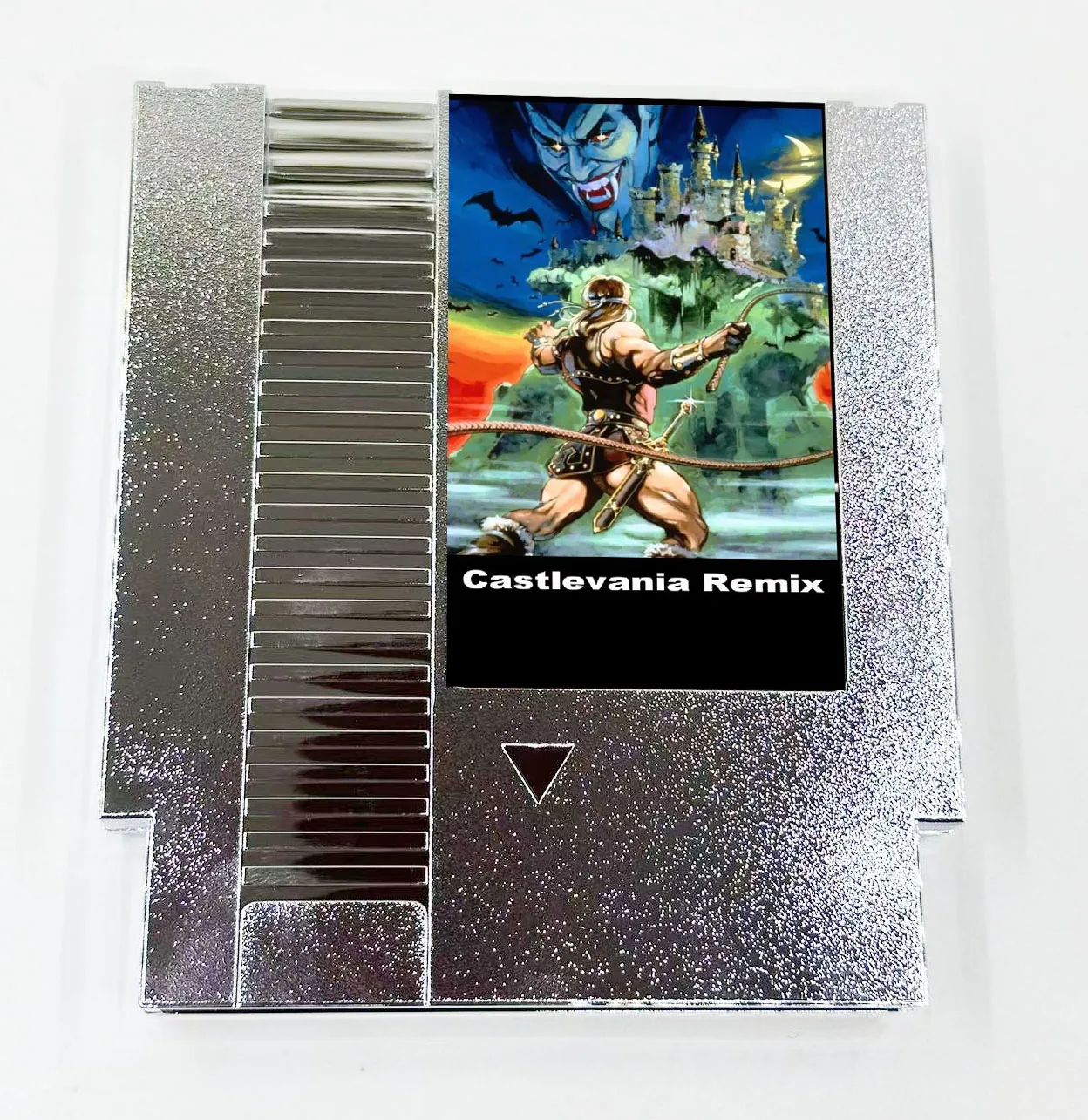 CASTLEVANIA REMIX (Collection of Gold-plated Versions) 42 in 1 Game Cartridge for NES Console