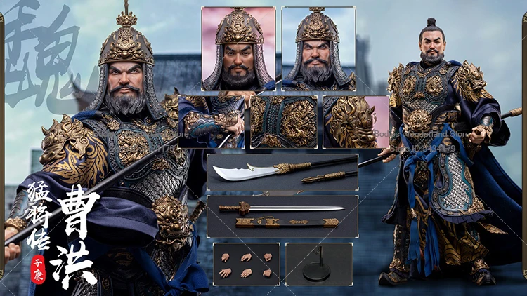 FZ Art Studio FZ024 1/6 مقياس شخصية الحركة القابلة للجمع-ثلاث ممالك تساو هونغ فاليانت جنرال 12 بوصة دمية جندي ذكر #6