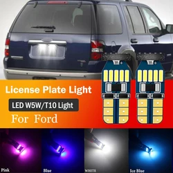 2pcs LED License Plate Light W5W T10 CANbus For Ford Explorer 2004-2019 2008 2009 2010 2011 2012 2013 2014 2015 2016 2017 2018