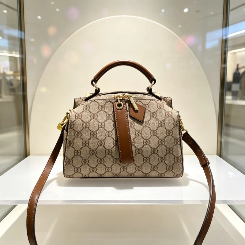 Elegant Ladies Tote Bag Luxury Designer Leather Crossbody Shoulder Purse Women's Handbags Water-Resistant Material