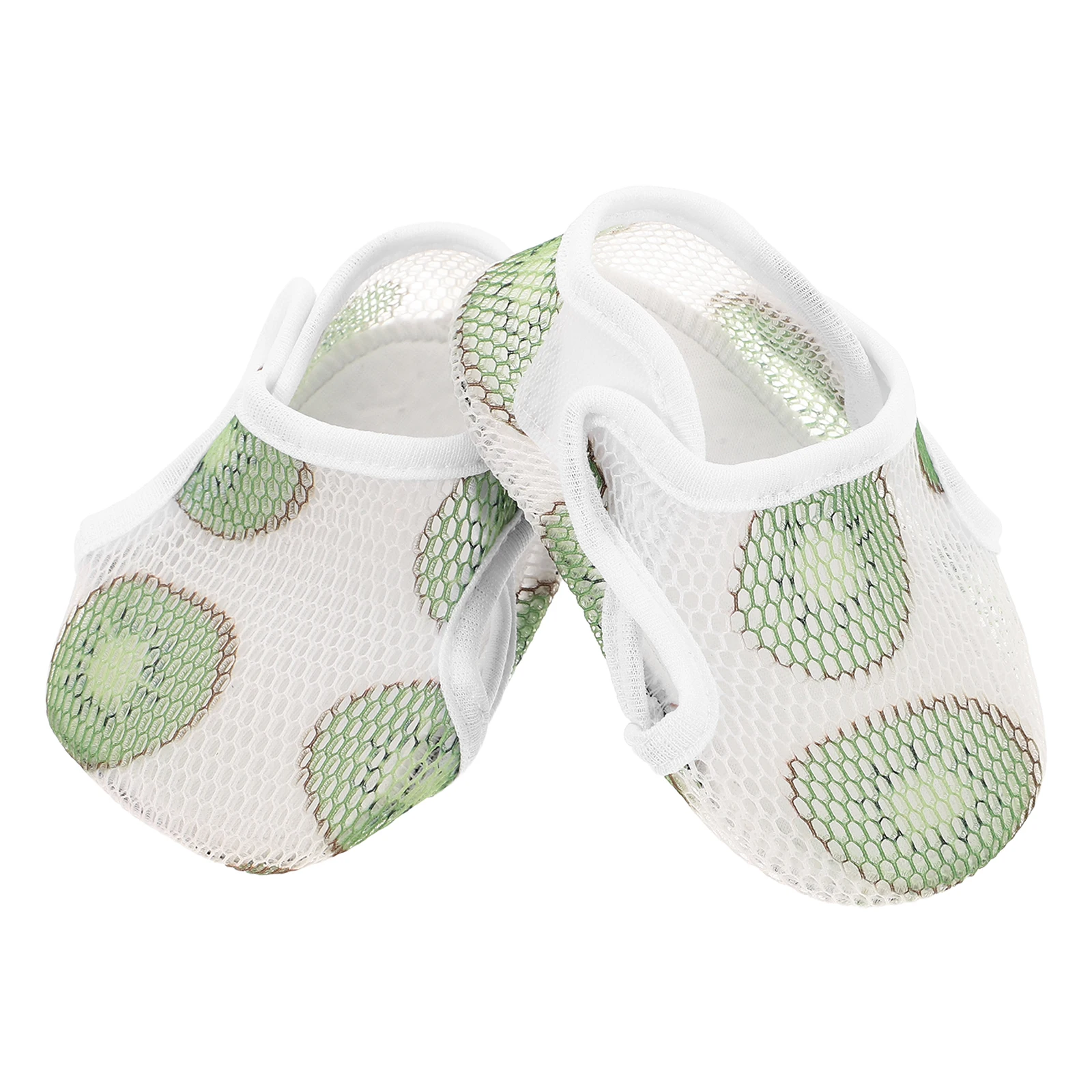 Bebê criança sapatos de chão infantil pano meias infantis andando casa de náilon verão