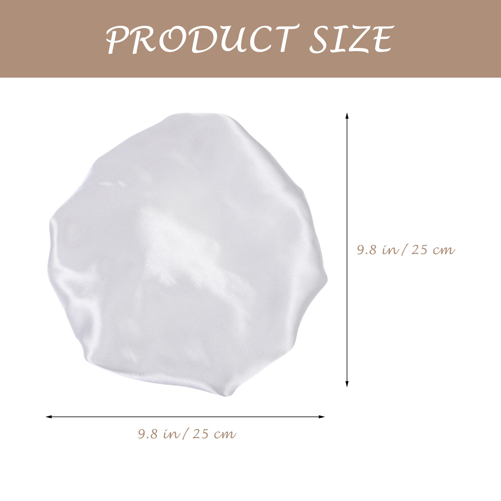 قبعة استحمام للأطفال من الساتان، واقي للشعر، عملي، متعدد الاستخدامات، سهل الاستخدام، عمر خدمة طويل، تفاصيل دقيقة #6