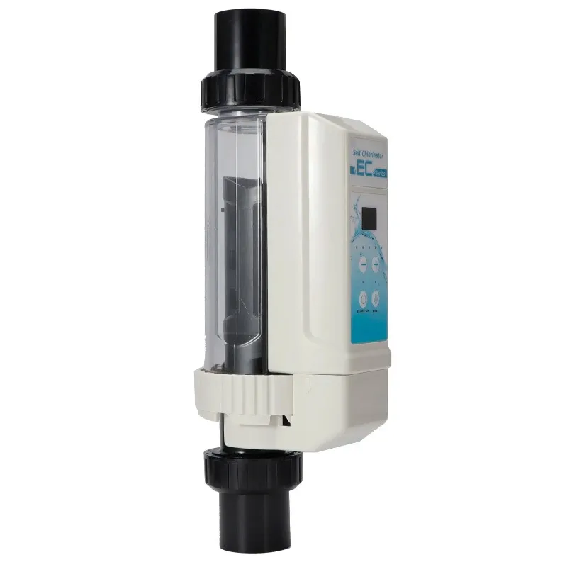 ​​EC Series Salt Chlorine Generator - 20g/H Electrolytic Sanitizer for Pool & Spa Water Treatment​​