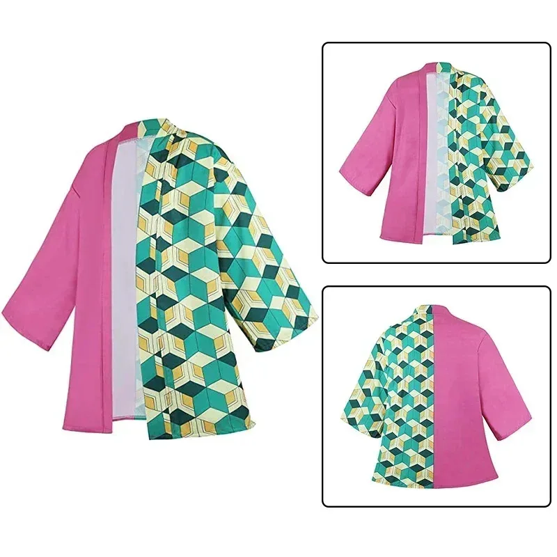 Demon Slayer Kimetsuไม่มีYaibaกิโมโนเสื้อคลุมฮาโอริKospy Kos Tsume Kamado Nezuko Hauween Azlt Earth LD Coat Shi RTอะนิเมะCos Tsume S