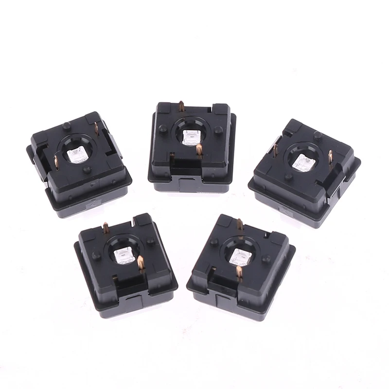 5Pcs רומר-G מתג עבור Logitech G910 G810 G310 G413 G512 G613 מכאני מקלדת פיר לשנות פיר שחור מתג