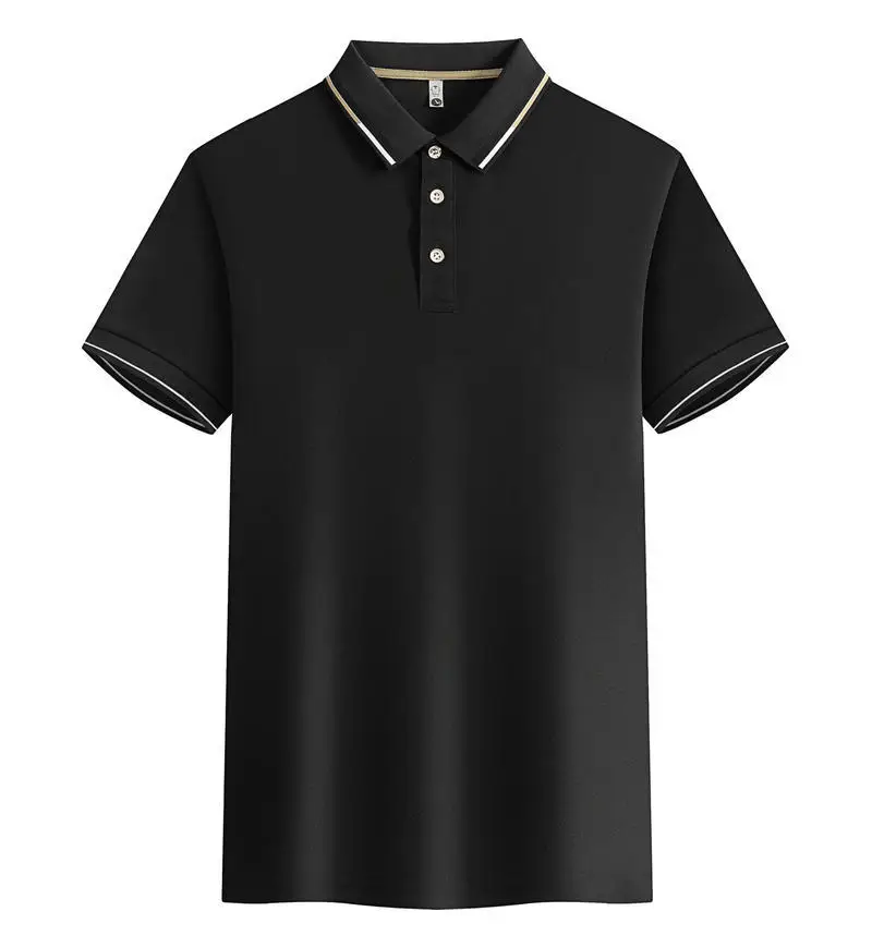 Summer new classic fashion ice sensation lapel, unisex short sleeved social casual comfortable polo shirt XH-2608