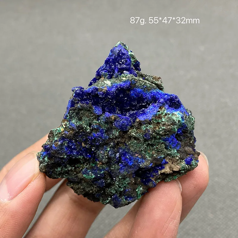 100% Natural beautiful Azurite and Malachite symbiotic mineral specimen crystal Stones and crystals Healing crystal