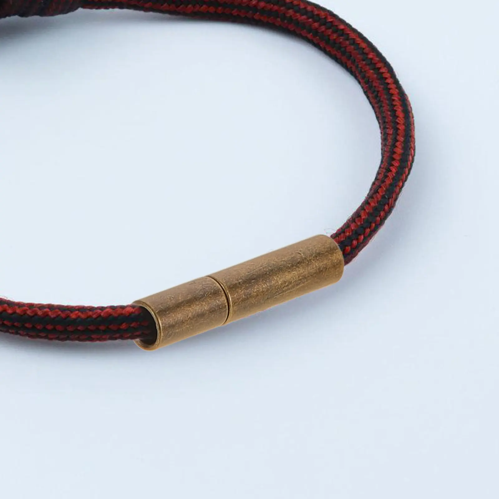 

20Pcs Bracelet End Caps Replacement Cord Locking Caps for String Rope Jewelry Handmade Bracelet Copper End Fittings