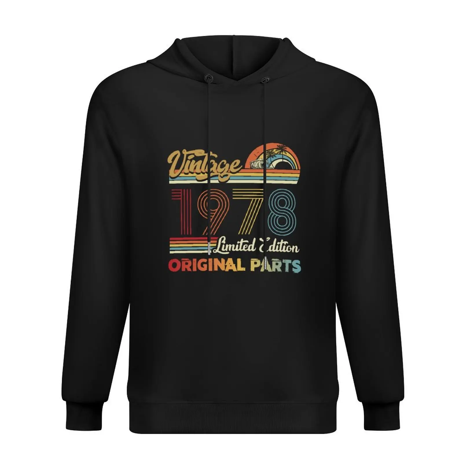 

Vintage 1978 Limited Edition Original Parts Hoodie anime clothing autumn autumn jacket men hoodie graphic