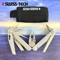 SWISS TECH 18 IN 1 Multitool Pliers EDC Folding Multi-Functional Tool Screwdriver Outdoor Camping Multi Tool Home Repair
