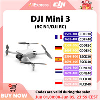 DJI Mini 3 Lightweight and Foldable Mini Camera Drone with 4K HDR Video 38 min Flight Time Real Vertical Shooting New Original