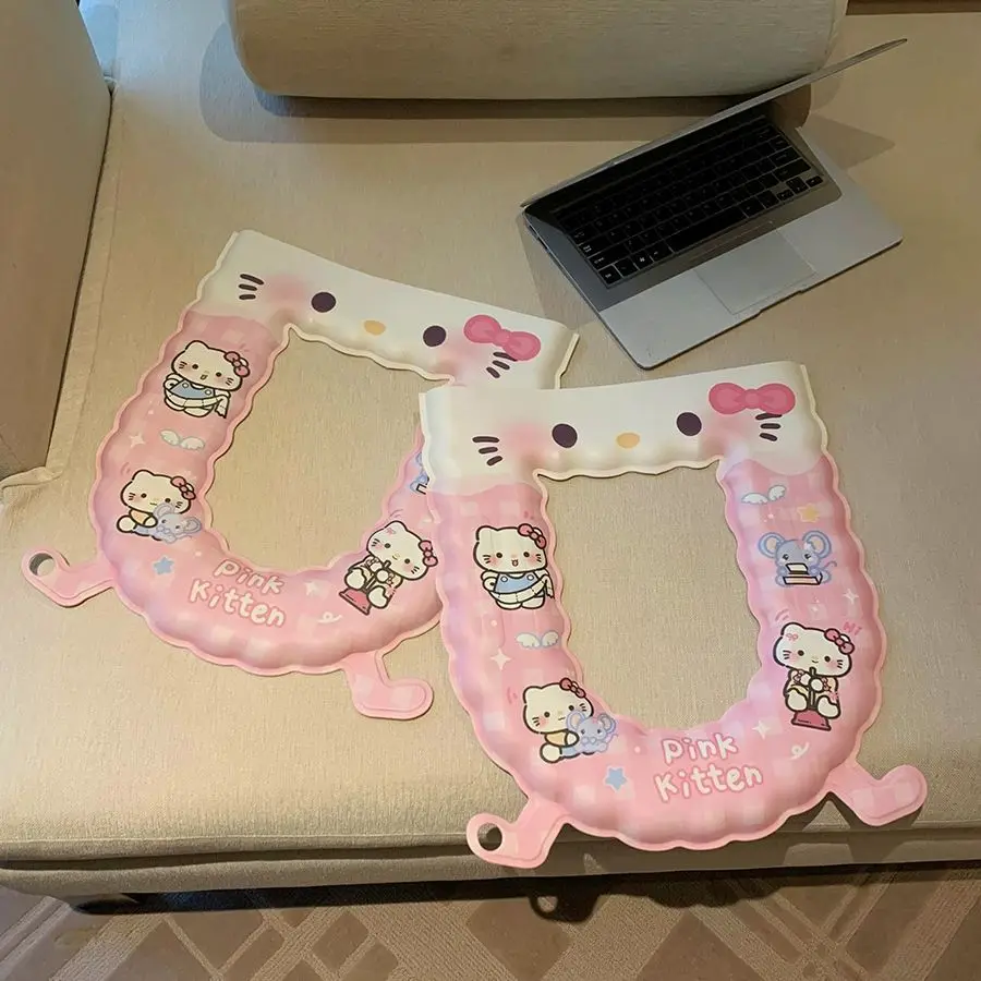 sanrio Hello Kitty cartoon schattige toiletmat creatieve kawaii thuis EVA waterdichte toiletdecoratie stoelhoes cadeau groothandel