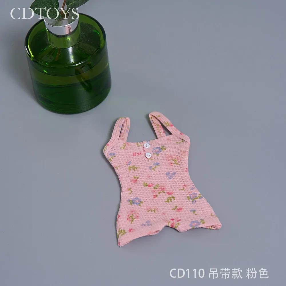 Vorverkauf CDTOYS CD110 1/6 Maßstab Blumenmuster-Body mit mehreren Farboptionen, Puppenoutfit für 12-Zoll-Actionfiguren-Kollektion – Detail 11