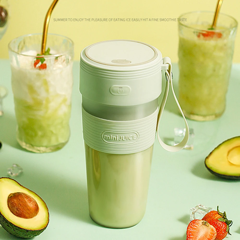 Portable Blender Electric Juicer USB Fruit Mixers Bottle Mini Smoothie Juicers Machine Food Milkshake Processor Juice Cup Maker