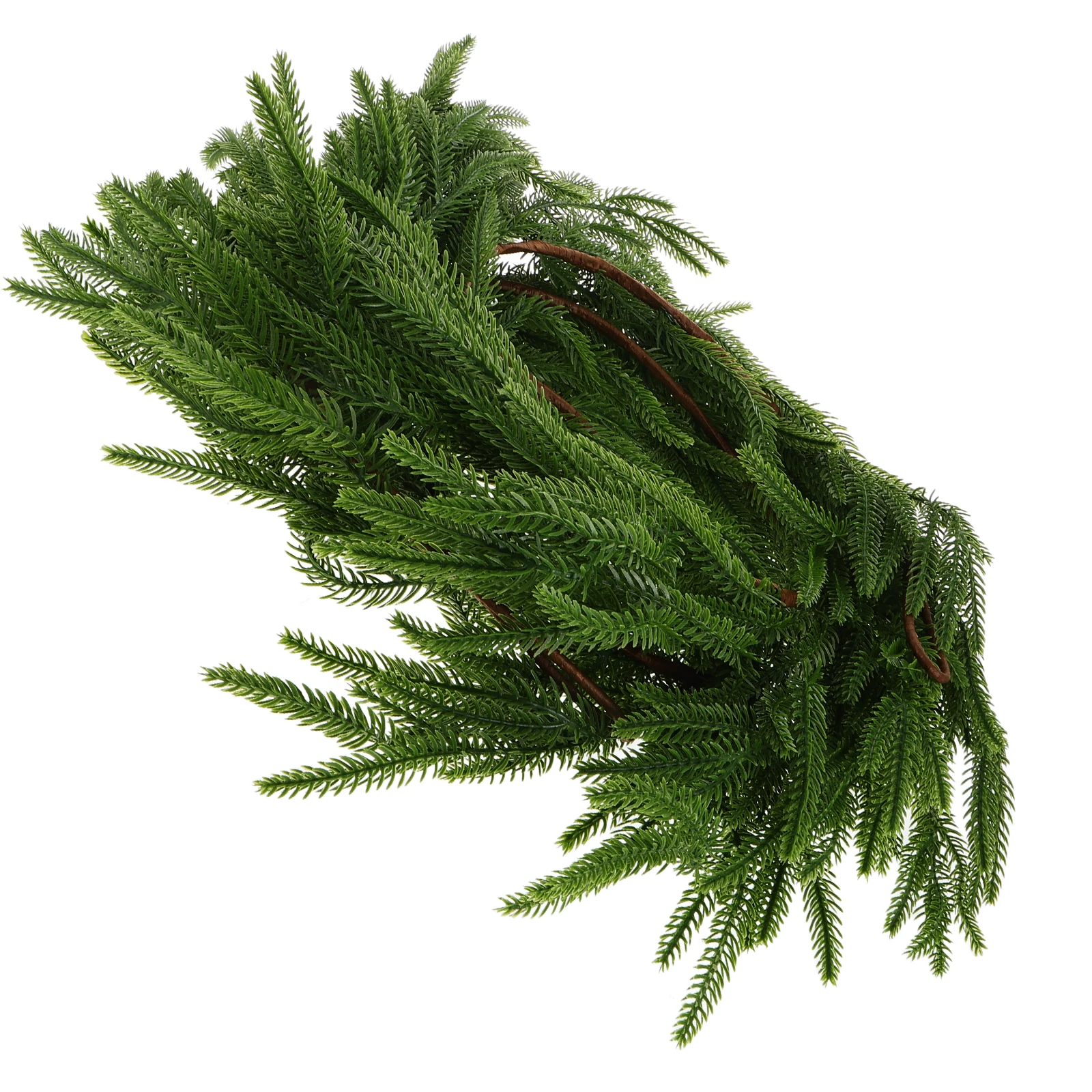 

Realistic Artificial Pine Garland 180cm Long Needle Pine Decor Christmas Garland Xmas Party SuppliesGreenery Vine