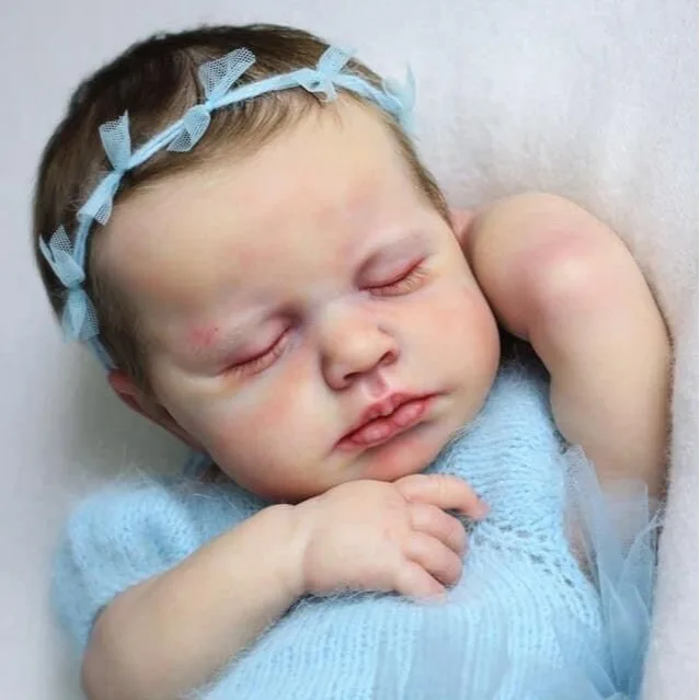 Reborn Baby Girl Boy Lifelike Already Painted Silicone Dolls LouLou 3D Skin Realistic Alive Newborn Figure Kids Toy Gift Child