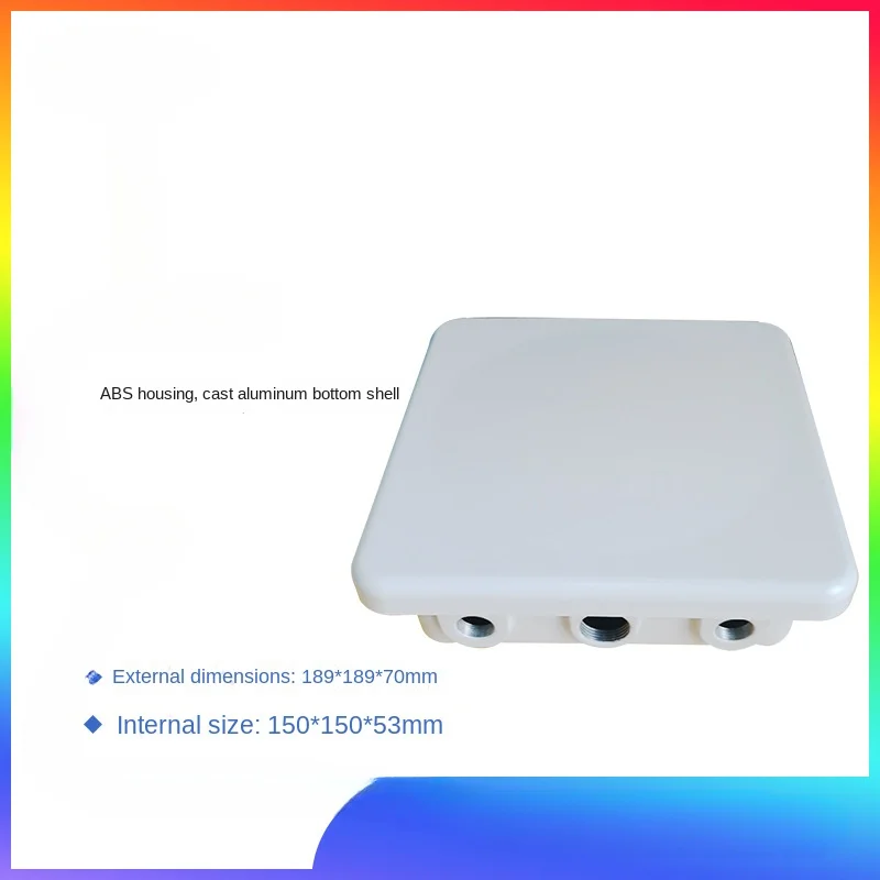 UWB Antenna/ETC/AP Bridge Base Station LORA Square Hole 5 Hole Housing for IoT Gateway