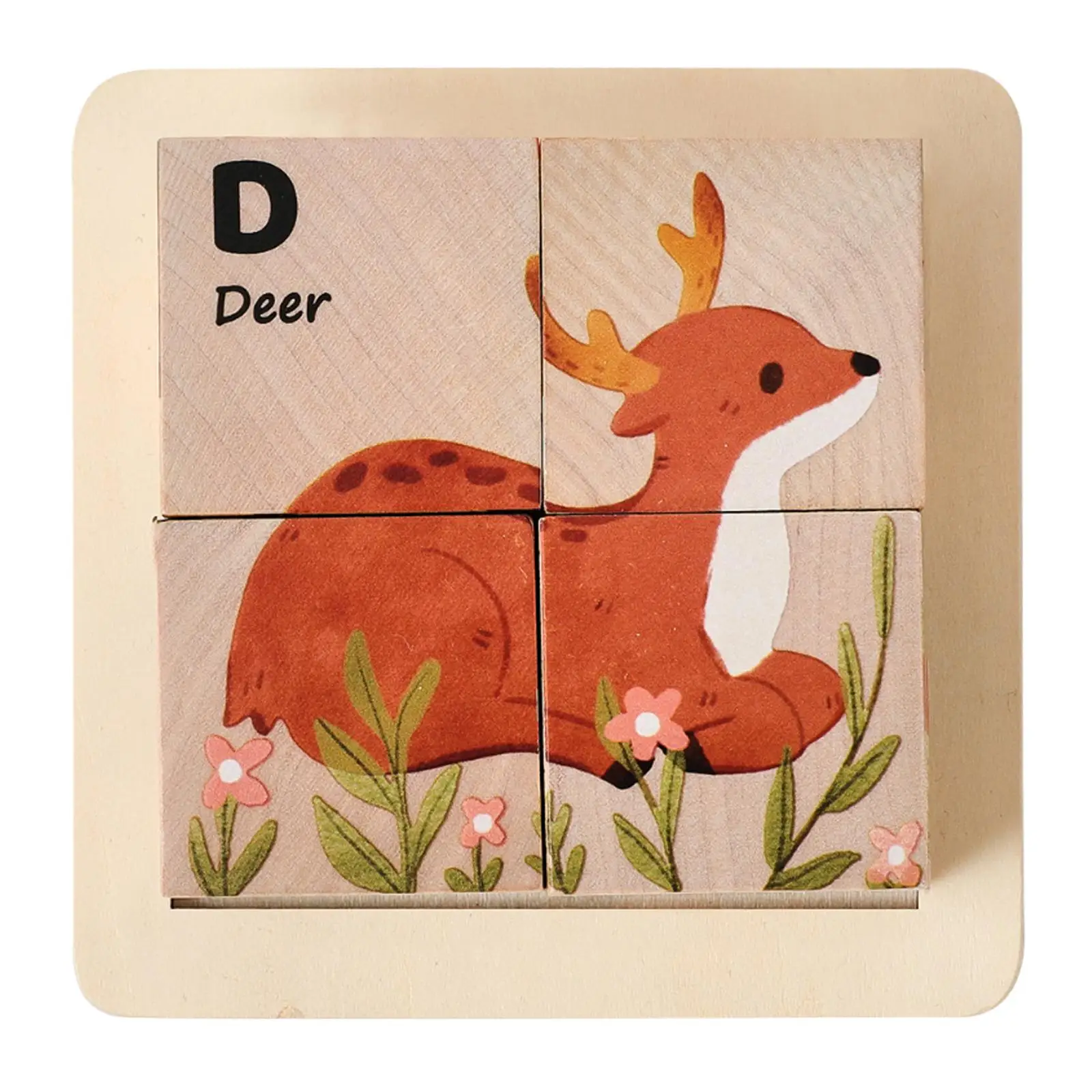 3D-Holzpuzzles, räumliche Fantasie, grundlegende Fähigkeiten, Holzblockspiele für Kinder, für Jungen, Mädchen, Kinder, 3, 4, 5, Neujahrsgeschenk