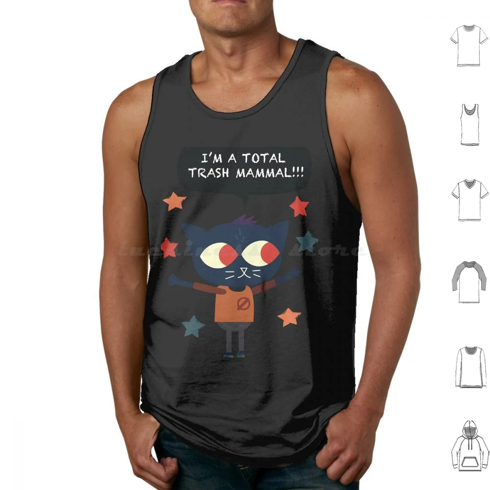 Trash Mammal-Night In The Woods Tank Tops Vest Sleeveless Bea Game Gregg Indie Jacksepticeye Mae Borowski Nerd Night In The