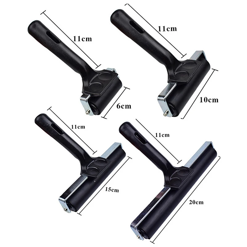 Brayer Art Supplies Print Ink Printing Tool 6/10/15/20cm Construction Tools Anti Skid Rubber Roller Stamping Accessories